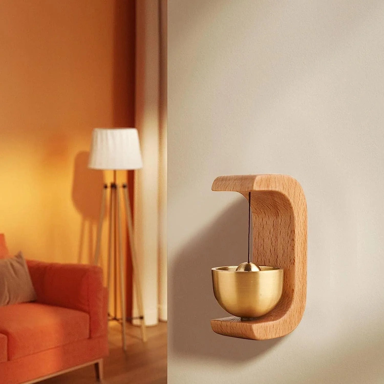 ChimeCraft™ Wooden Door Chime