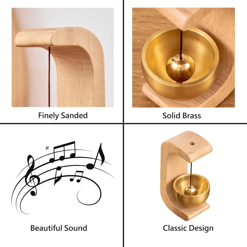 ChimeCraft™ Wooden Door Chime