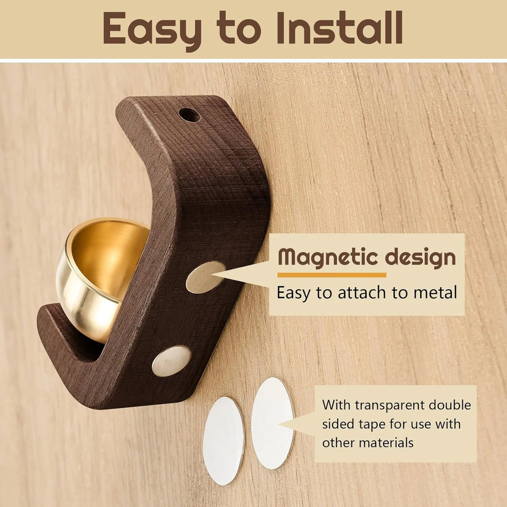 ChimeCraft™ Wooden Door Chime