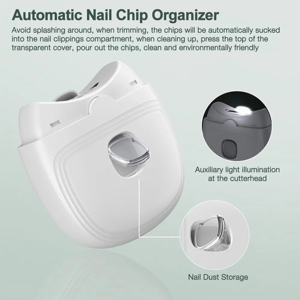 SafeTrim™ Electric Nail Trimmer